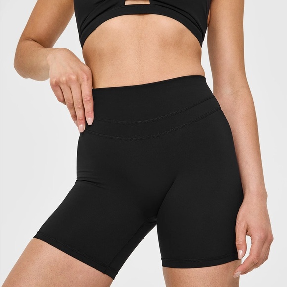 Oner Active Unified Black Women's High Waisted Shorts - Picture 4 of 5